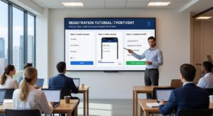 registration tutorial tportvent